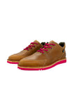 NEW Veldskoen Hadeda Golf Shoe (Hot Pink Sole)