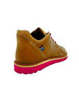 NEW Veldskoen Hadeda Golf Shoe (Hot Pink Sole)