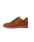 NEW Veldskoen Hadeda Golf Shoe (Hot Pink Sole)